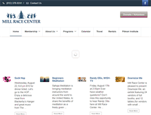 Tablet Screenshot of millracecenter.org